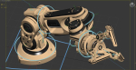 Robot Arm 3 RIGGED and Animated