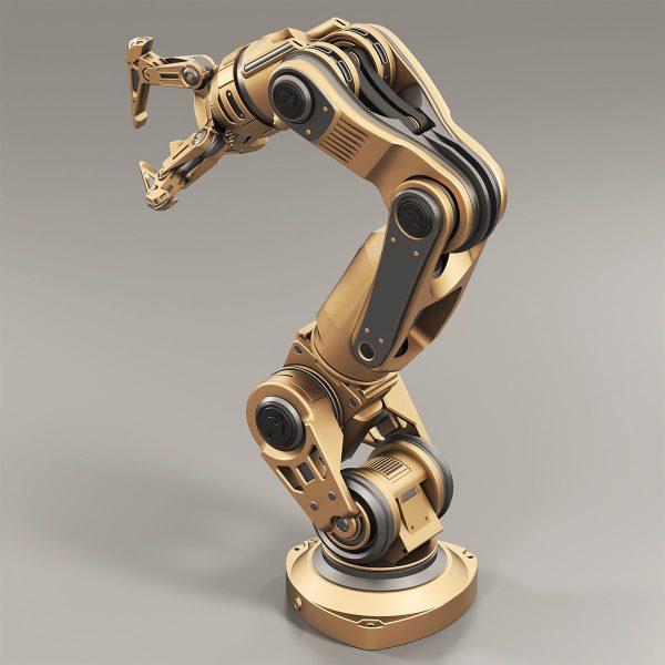 Robot Arm 3 RIGGED and Animated
