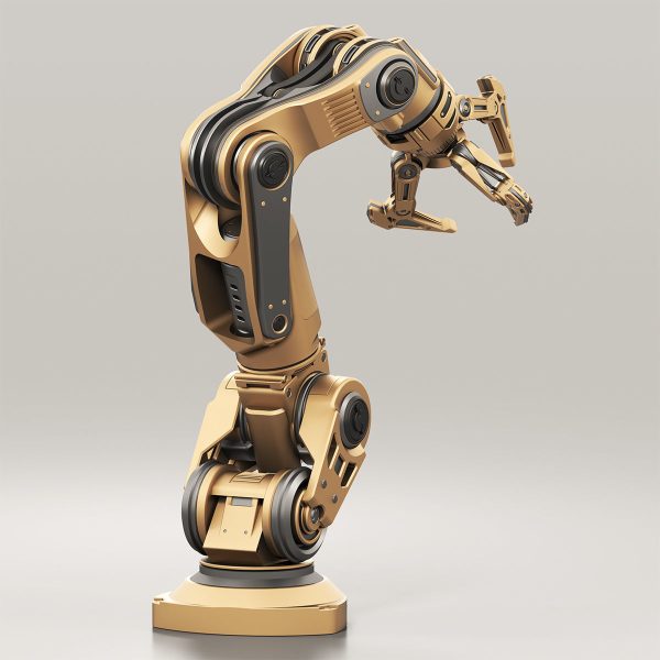 Robot Arm 3 RIGGED and Animated