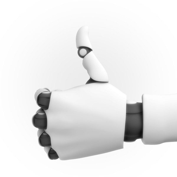 Robot Hand Rigged Animated