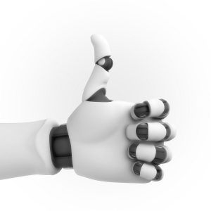 Robot Hand Rigged Animated