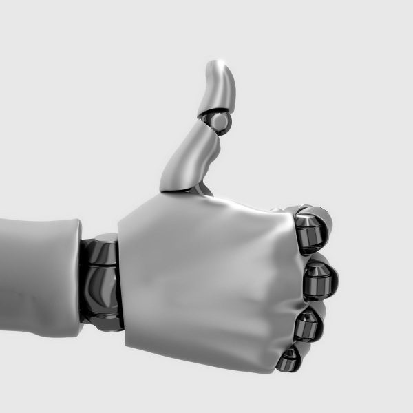 Robot Hand Rigged Animated