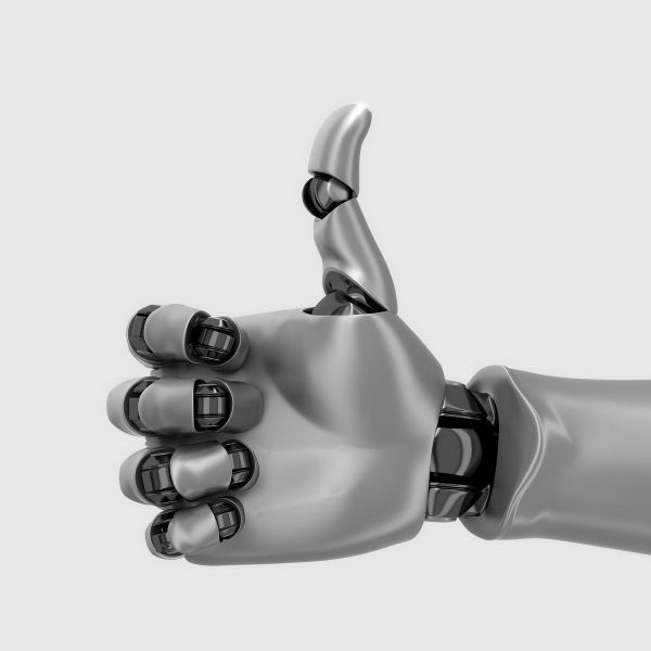 Robot Hand Rigged Animated