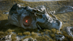 Robot Head Buried Scene