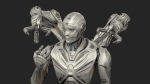 Robot Humanoid B2 - Rigged and Animated