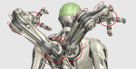 Robot Humanoid B2 - Rigged and Animated