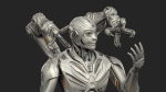 Robot Humanoid B2 - Rigged and Animated