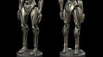 Robot Humanoid B2 - Rigged and Animated