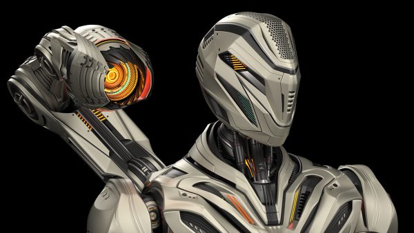 Robot Mech 3 - Rigged and Animated