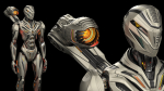 Robot Mech 3 - Rigged and Animated