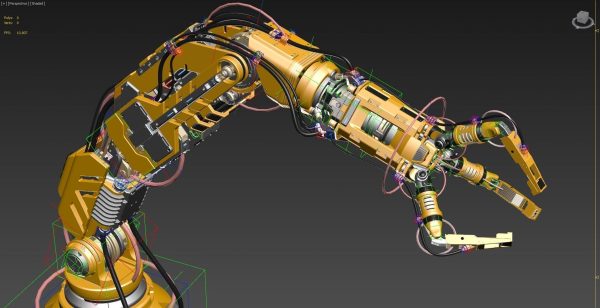 Robotic Arm 2 Rigged