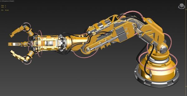 Robotic Arm 2 Rigged