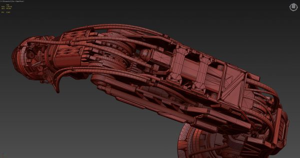 Robotic Arm 2b Rigged
