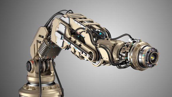 Robotic Arm 2b Rigged