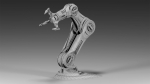ROBOTIC ARM 5 Rigged and Animated