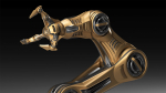 ROBOTIC ARM 5 Rigged and Animated