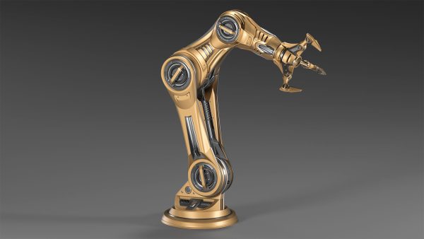 ROBOTIC ARM 5 Rigged and Animated