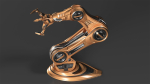 ROBOTIC ARM 5 Rigged and Animated