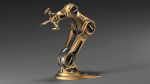 ROBOTIC ARM 5 Rigged and Animated