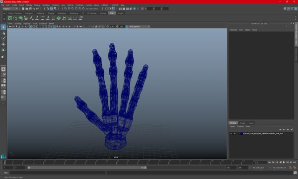 Robotic Arm Blue
