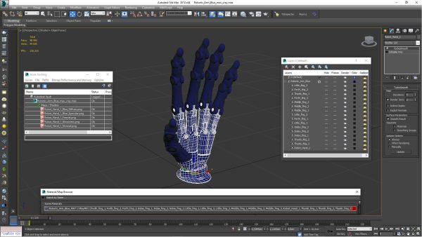 Robotic Arm Blue