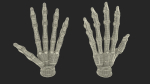 Robotic Arm Blue Rigged for Maya