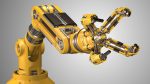 Robotic Arm Rigged and Animated