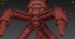 Robotic Arm Rigged and Animated