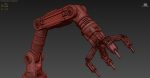 Robotic Arm Rigged and Animated