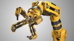 Robotic Arm Rigged and Animated