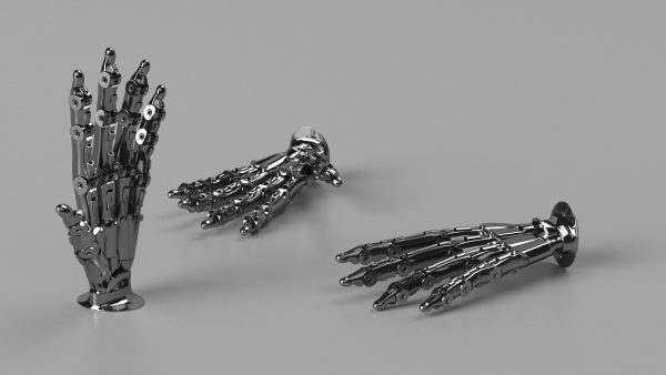 Robotic Arm Silver