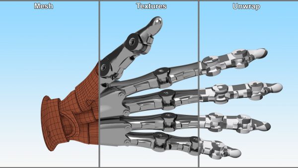 Robotic Arm Silver