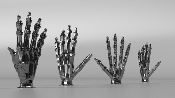 Robotic Arm Silver