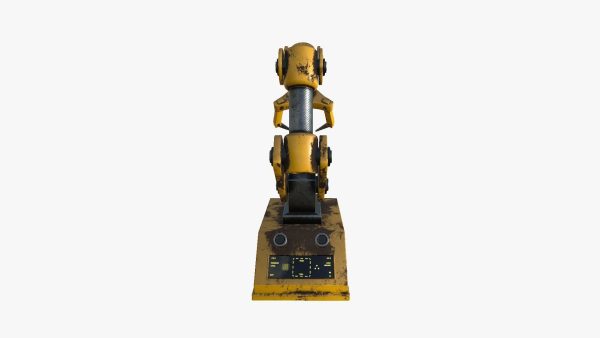 Robotic Hand A03 Yellow - Machinery Industrial Design