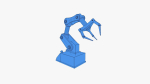 Robotic Hand A10 Copper - Machinery Industrial Design