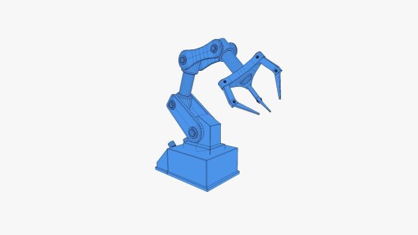 Robotic Hand A10 Copper - Machinery Industrial Design