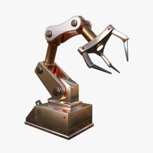 Robotic Hand A10 Copper - Machinery Industrial Design