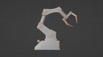Robotic Hand A10 Copper - Machinery Industrial Design