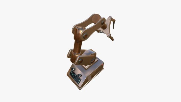 Robotic Hand A10 Copper - Machinery Industrial Design
