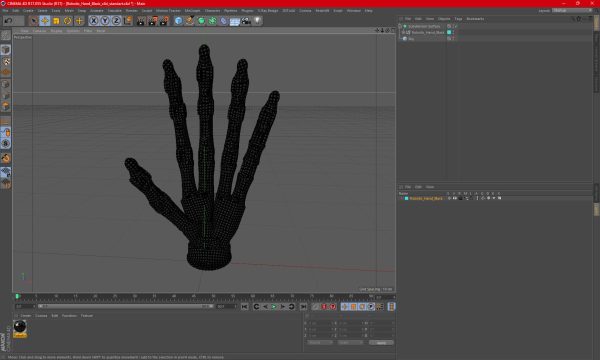 Robotic Hand Black
