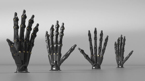 Robotic Hand Black