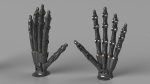 Robotic Hand Black