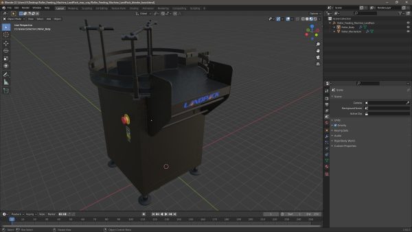 Roller Feeding Machine LandPack