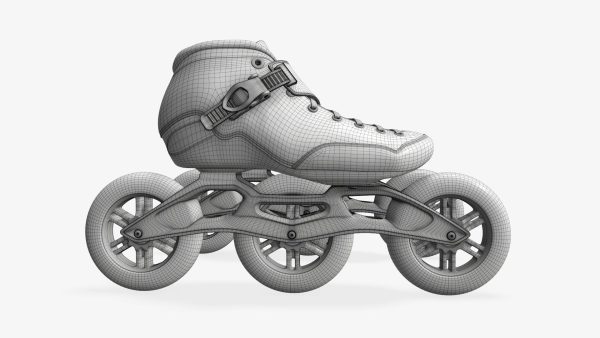 Roller skates racing