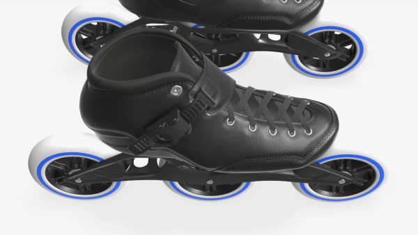 Roller skates racing