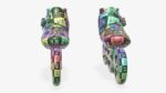 Roller skates racing