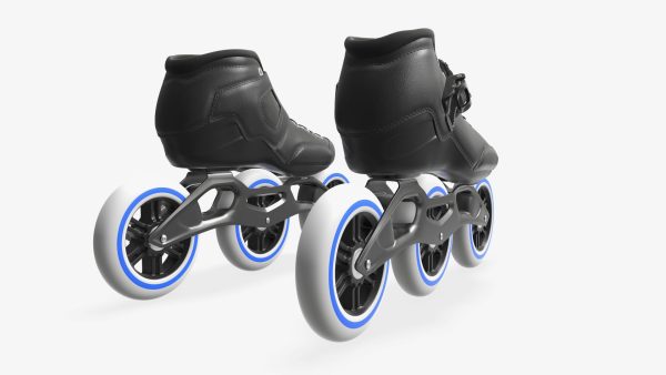 Roller skates racing