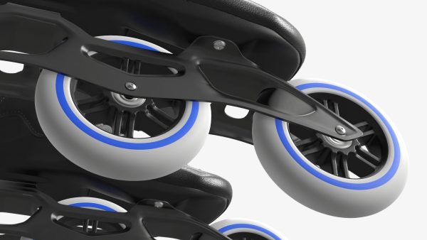 Roller skates racing