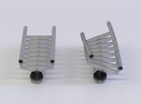 ROLLERCOASTER SECTIONS 3D MODEL