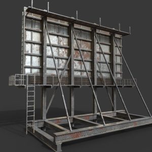rooftop-billboard-model-3d-model-low-poly-obj-mtl-3ds-fbx-stl-blend-dae